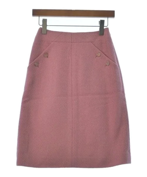CHANEL Long/Maxi length skirts chiffon skirt airy