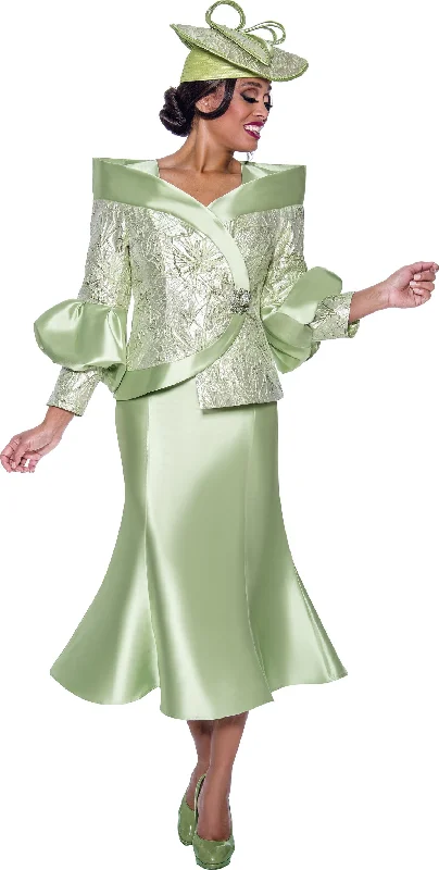 Divine Apparel G10152W Plus Size Formal Tea Length Skirt Suit denim skirt casual