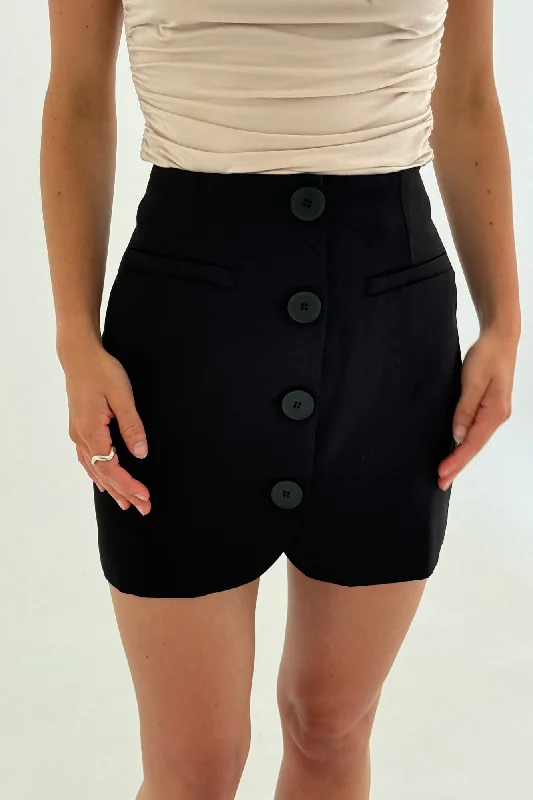 Marissa Mini Skirt Black - FINAL SALE boho skirt vibe