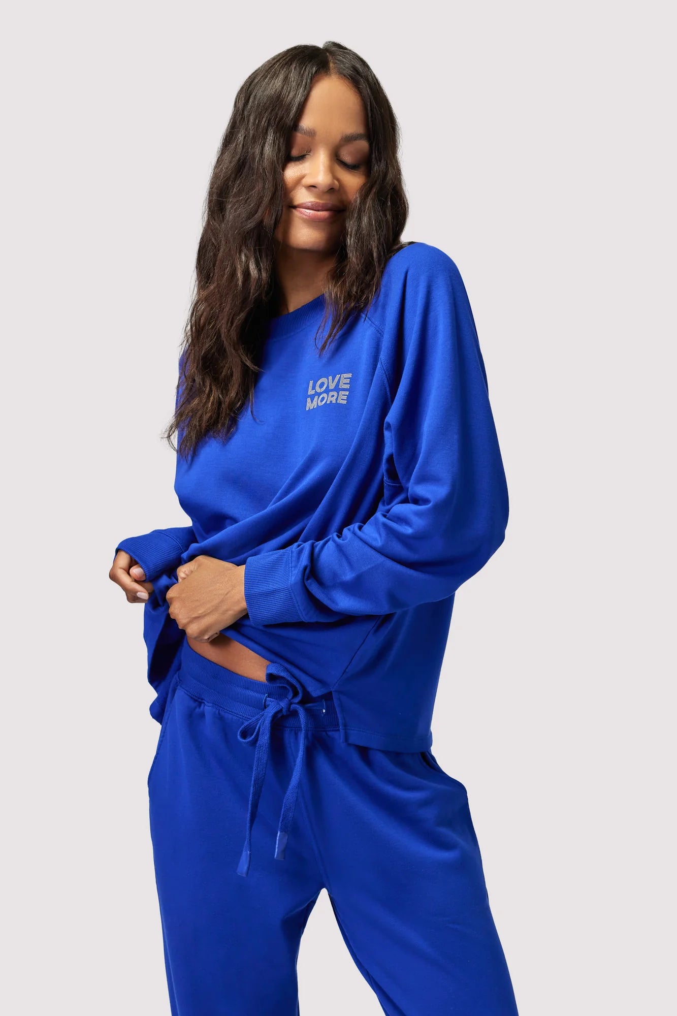 Freja | Dolman Raglan Sweater Cashmere Blend Cotton Blend Poly Blend