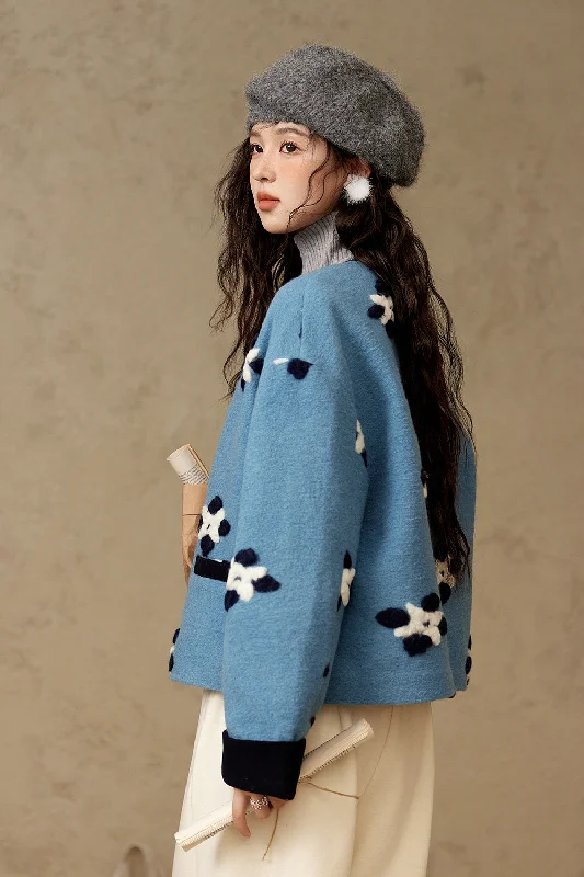 Puffer Jacket Coat for Women Zippered Jacket Buttoned Jacket Snapped Jacket