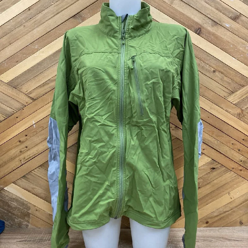 Mountain Equipment Co-op Women's Lightweight Jacket: Green/Grey-women-LG Mesh Jacket Canvas Jacket Denim Jacket Mountain Equipment Co-op Women's Lightweight Jacket: Green/Grey-women-LG Mesh Jacket Canvas Jacket Denim Jacket