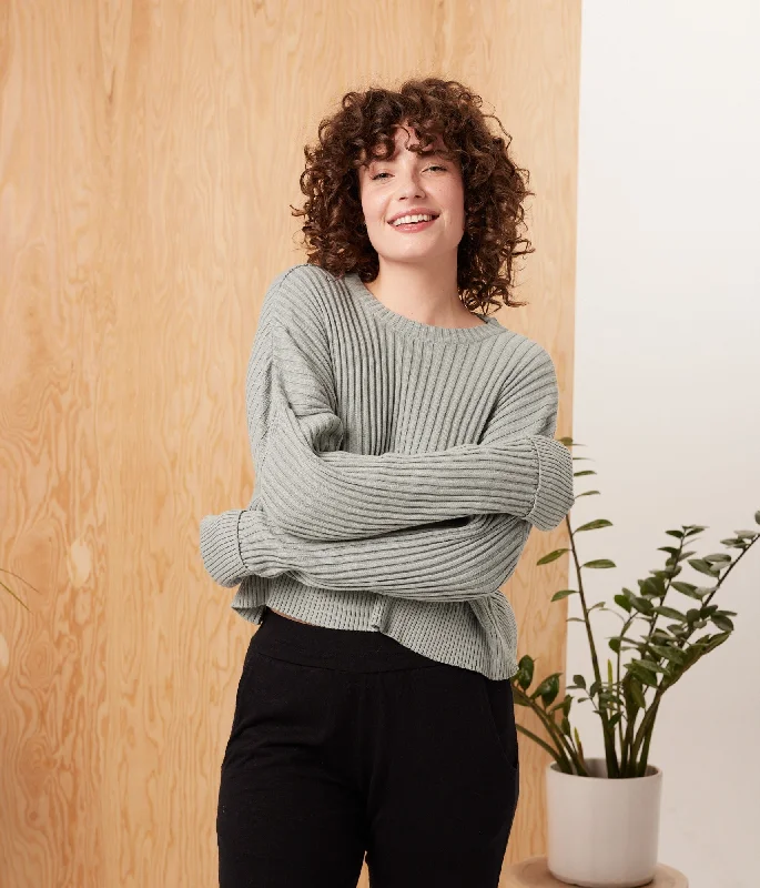Diamond Sweater - Tide Pool Wool Sweater Cotton Sweater Cashmere Sweater