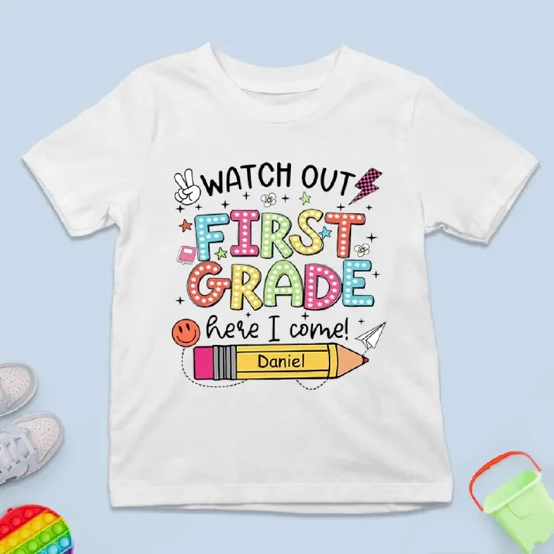 Back To School, Back To Cool - Personalized Custom Kid T-shirt - Back To School Gift For Kid