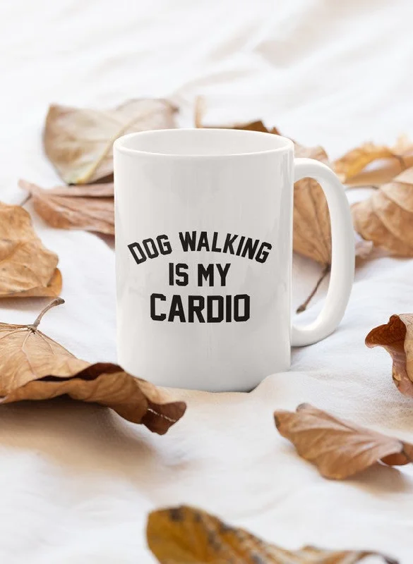 Dog Walking Is My Cardio Mug