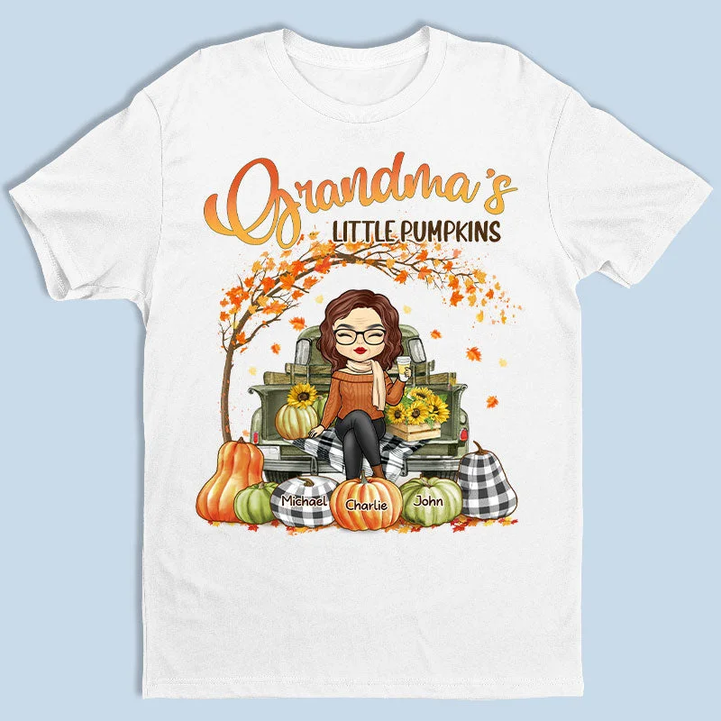 Grandma Knows Everything - Family Personalized Custom Unisex T-shirt, Hoodie, Sweatshirt - Autumn Fall Gift For Grandma