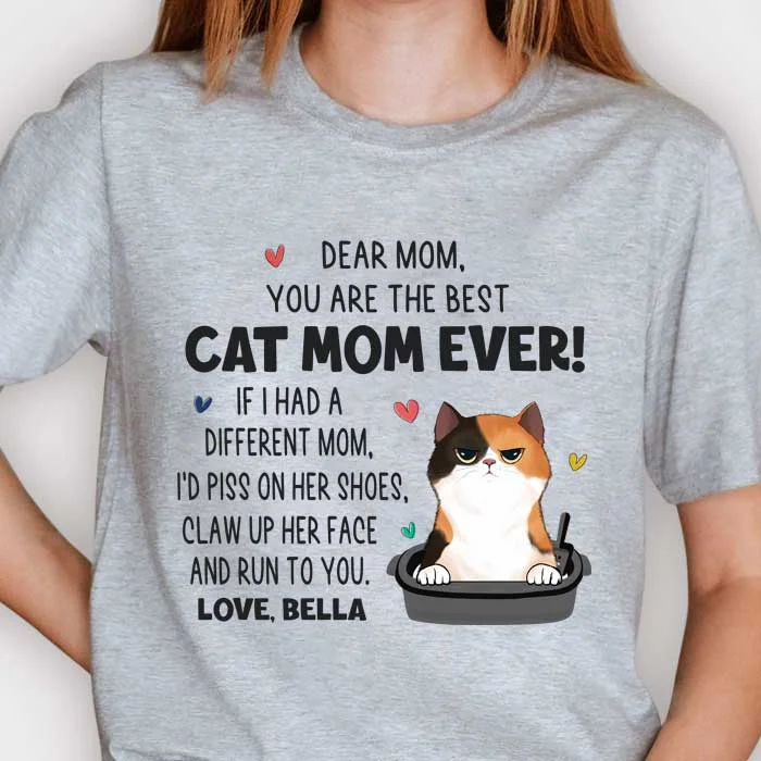 I Would Claw Up Her Face - Gift For Cat Mom, Personalized Unisex T-shirt, Hoodie