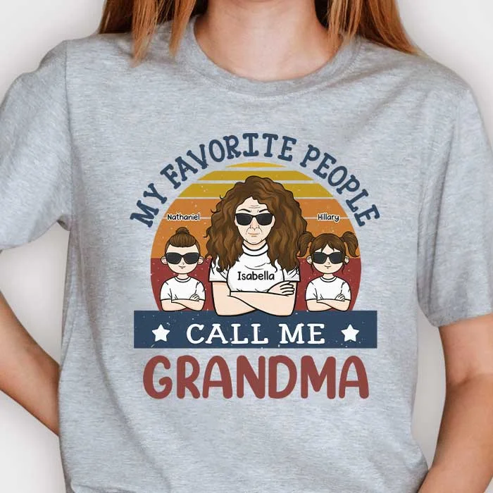 I'm Their Grandma - Personalized Unisex T-shirt, Hoodie - Gift For Mom, Grandma