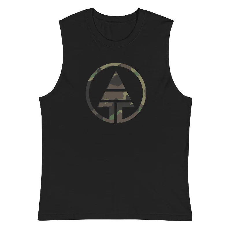 Camo Logo Muscle Tank