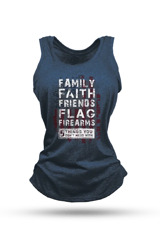 Women's Racerback Tank - 5 Things