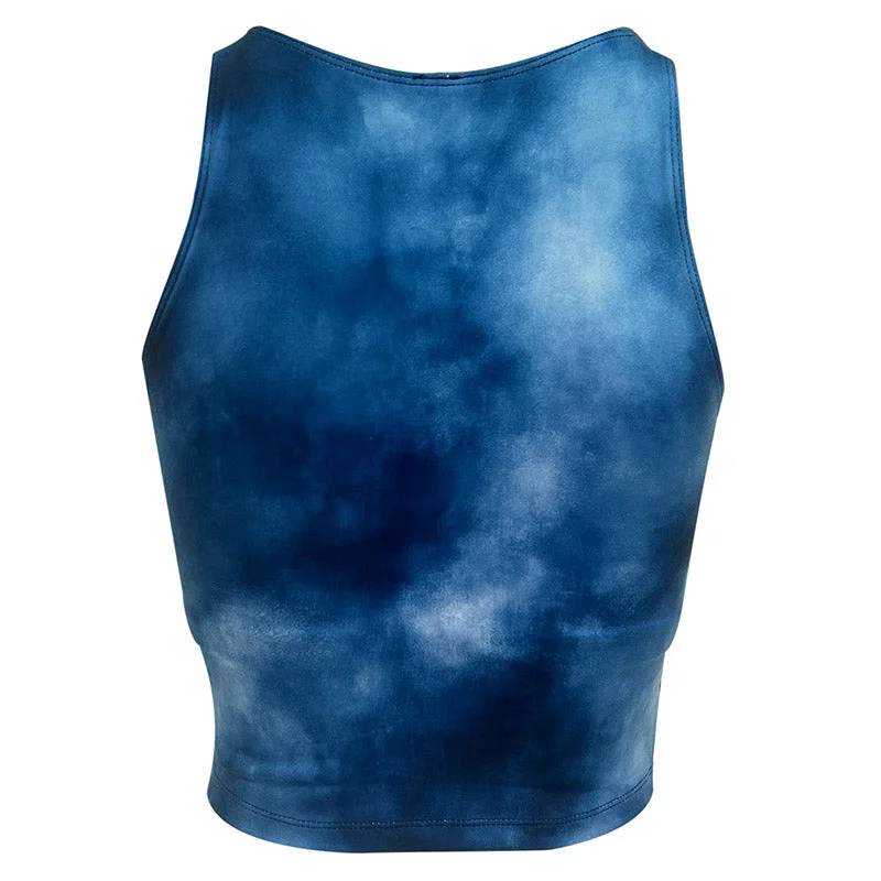 ZooZatz First Down Mist Crop Tank