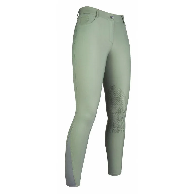 12709 HKM Adult Sunshine Riding Breeches Silicone Knee Patch