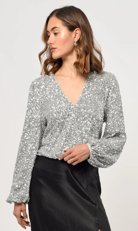 Alison Sequins Blouse