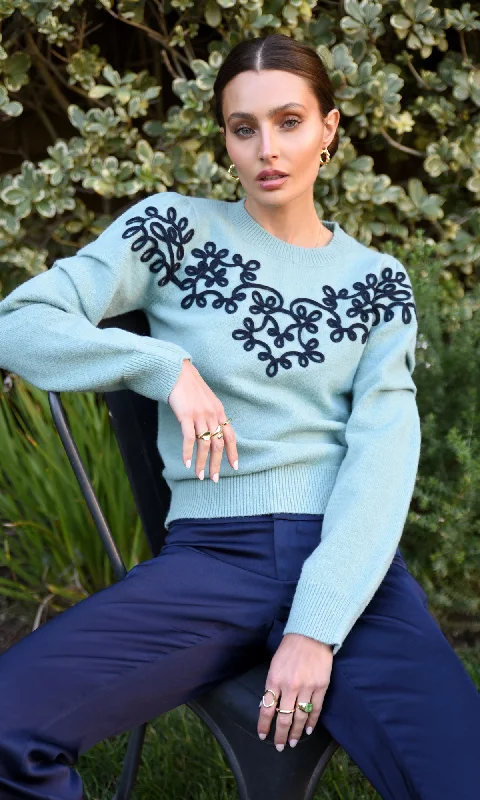 Cooper Embroidered Sweater