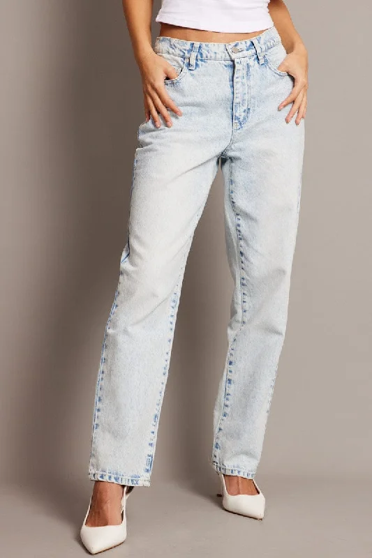 Denim Mom Jean High Rise