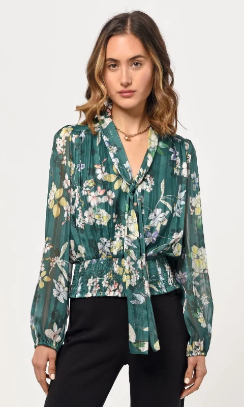 Estelle Tie Neck Blouse