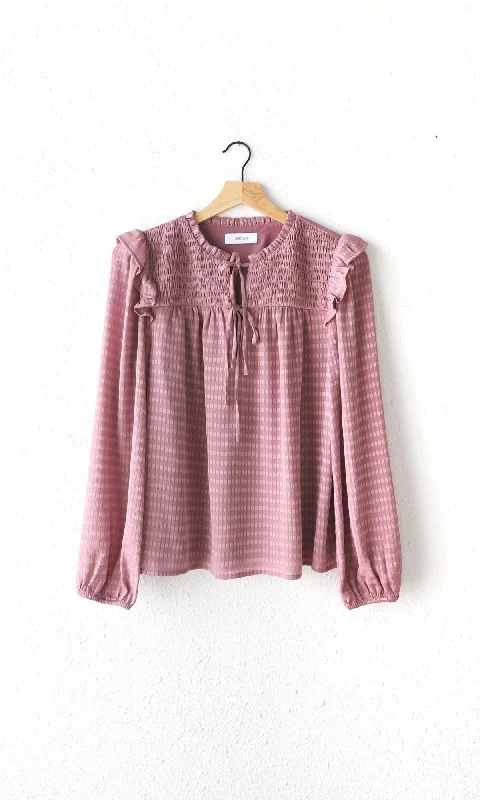 Granada Textured Blouse - FINAL SALE