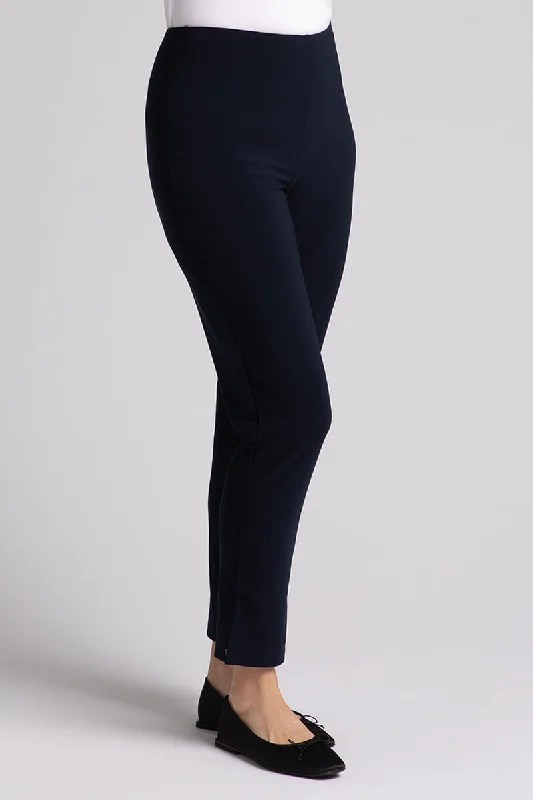 Narrow Pant Midi | Navy