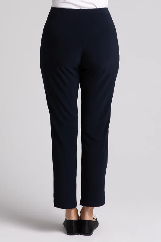 Narrow Pant Midi | Navy