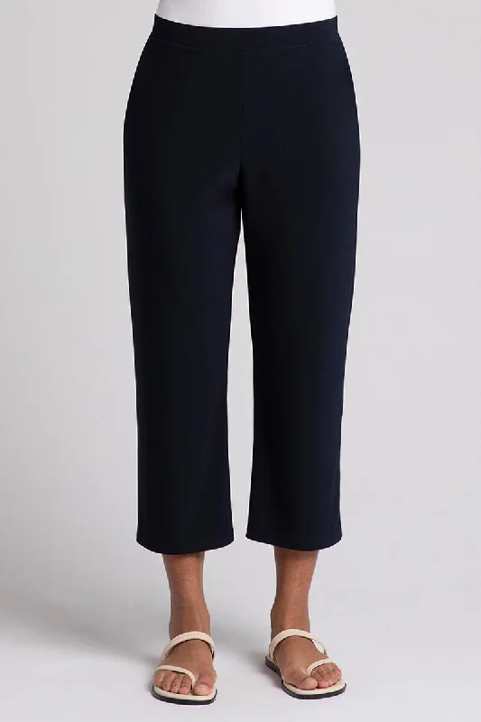 Nu Straight Leg Crop | Navy