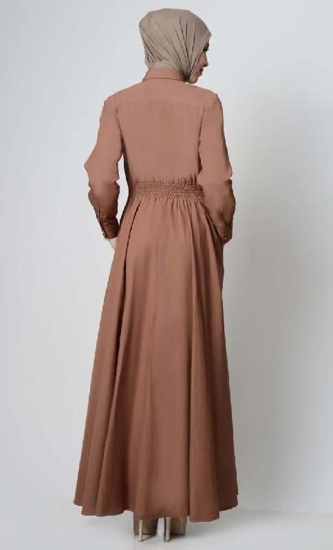 Perfect Everday Button Down Abaya