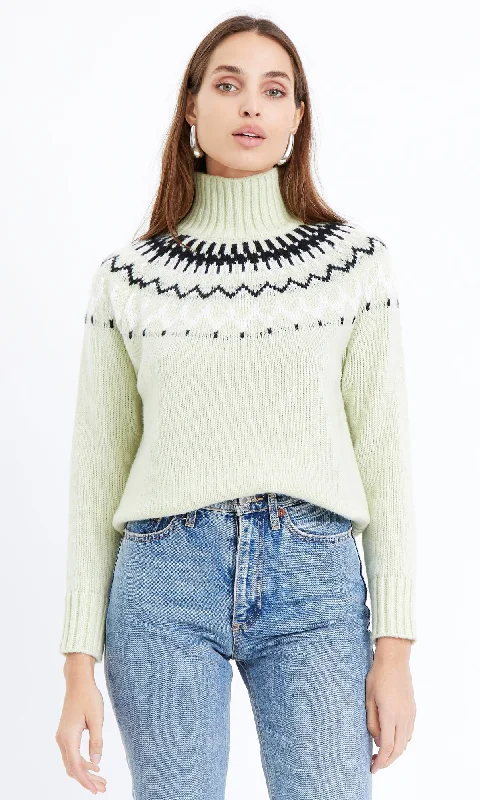 Rita Mock Neck Sweater