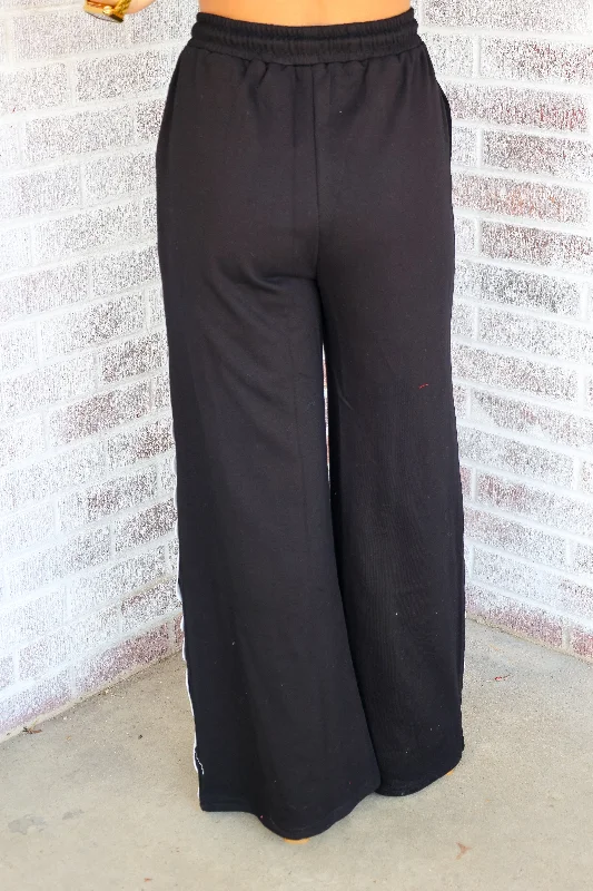 Sanford Sweetie Wide Leg Ric Rac Trim Pants