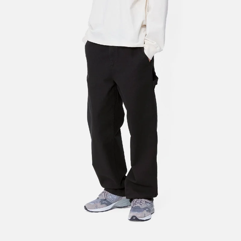 Pierce Pant Straight - Canvas | Black