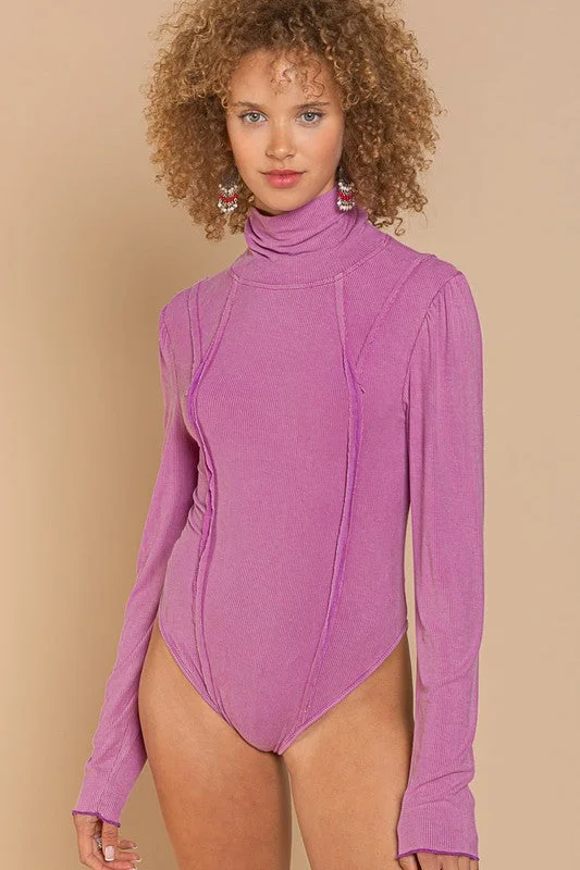 Casual Trends Light Orchid Bodysuit