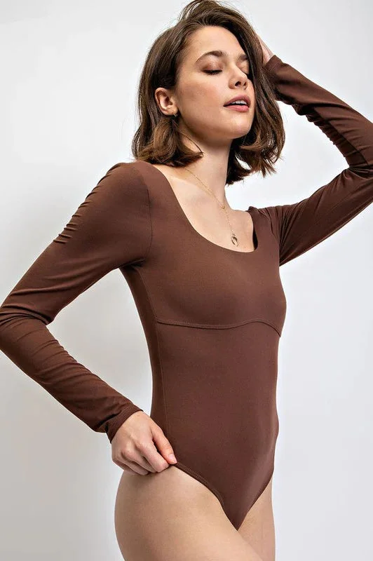 Soft Long Sleeve Java Bodysuit