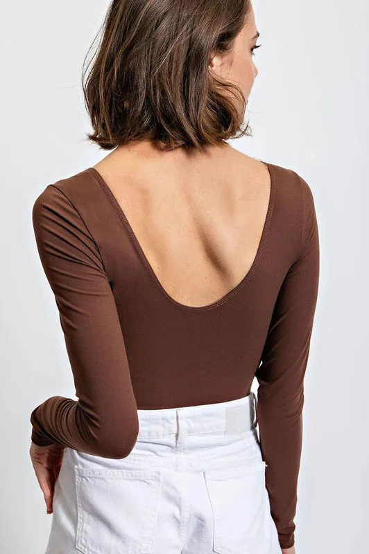 Soft Long Sleeve Java Bodysuit