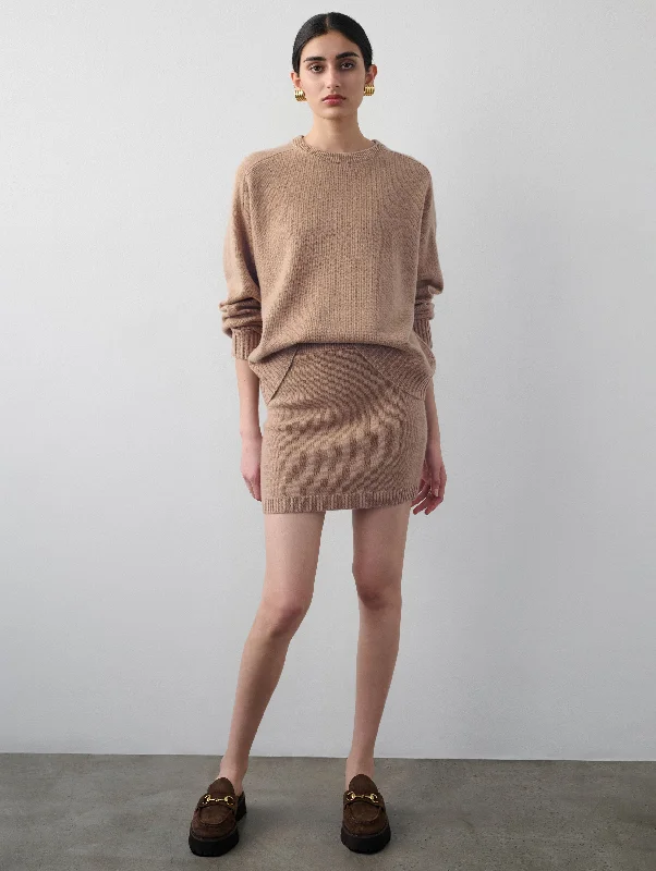 Cashmere Mini Skirt