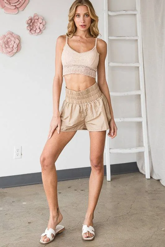 Devyn Shorts (Taupe)