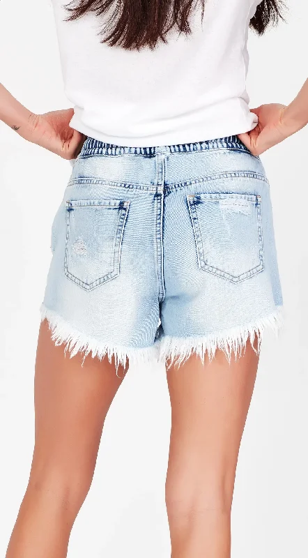 JunkfoodJeans Stella Shorts Blue