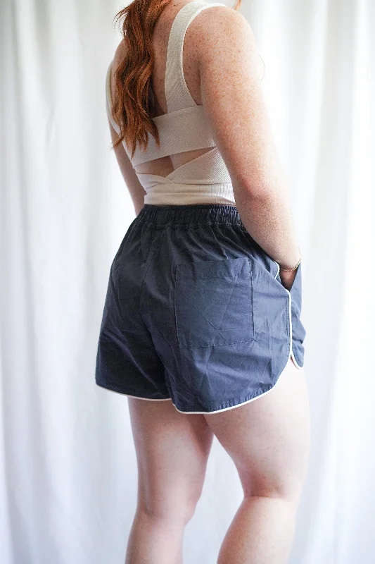 Navy Tennis Shorts