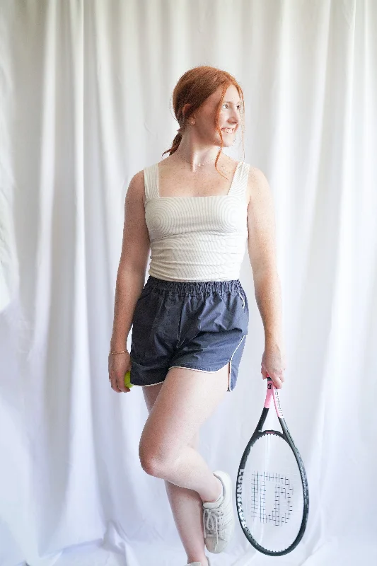 Navy Tennis Shorts